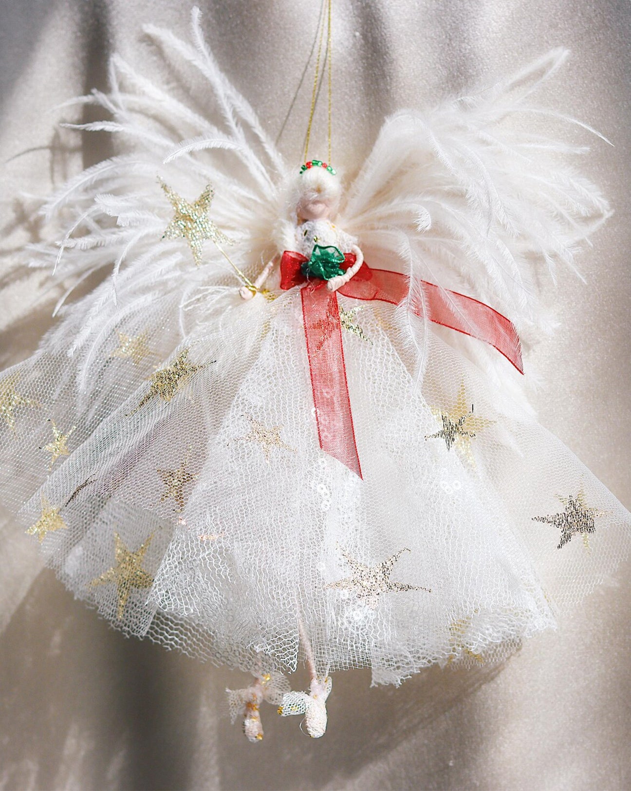 Christmas Eve fairy decoration perfect gift for girls , gift for new baby, first baby christmas