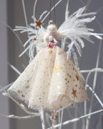 Load image into Gallery viewer, florialice handmade fairy decoration for the Christmas tree
