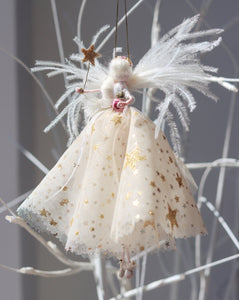 florialice handmade fairy decoration for the Christmas tree