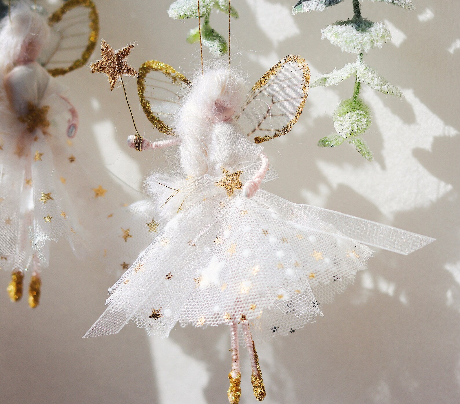 Handmade fairy decoration that makes the perfect heirloom gift for Birthdays and Special Occasions.