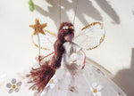 Load image into Gallery viewer, brunette hope fairy decoration
