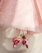 Load image into Gallery viewer, Christmas Fairy – Pink Sparkle Tree Topper
