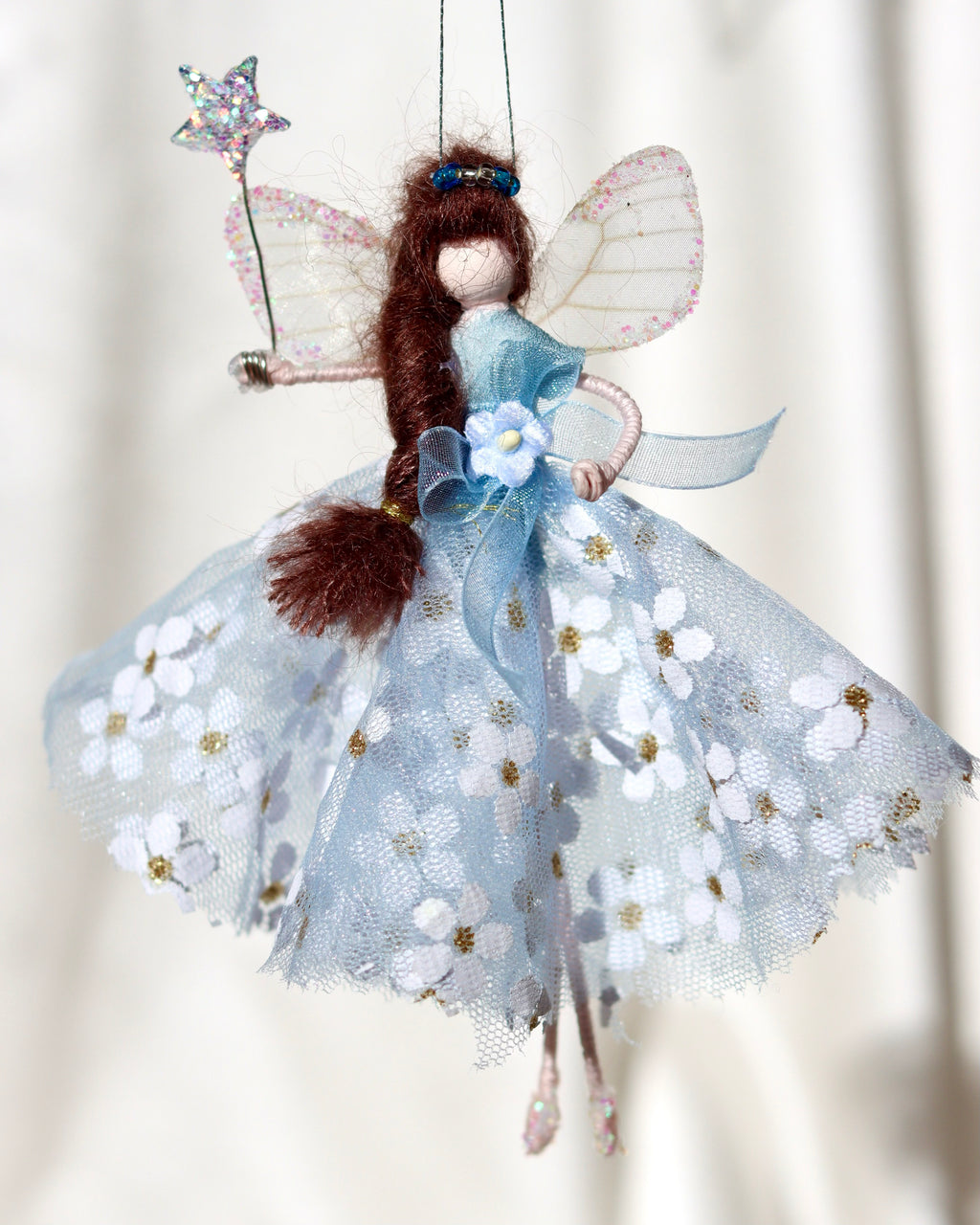 ‘Forget-me-not’ Fairy Decoration