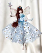 Load image into Gallery viewer, ‘Forget-me-not’ Fairy Decoration
