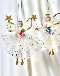 Handmade fairy decoration that makes the perfect heirloom gift for Birthdays and Special Occasions.